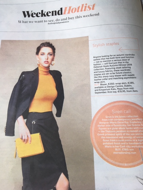 Deborah Veale Press Irish Independent 2018